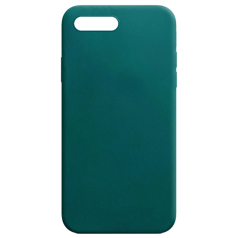 Силіконовий чохол Candy на Apple iPhone 7 plus / 8 plus (5.5") (Зелений / Forest green)