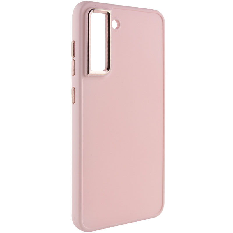 TPU чехол Bonbon Metal Style для Samsung Galaxy S24 (Розовый / Light pink)