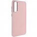 TPU чехол Bonbon Metal Style для Samsung Galaxy S24 (Розовый / Light pink)