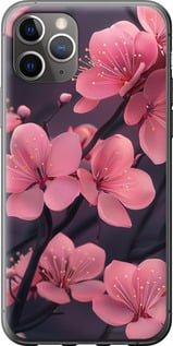 Чехол Пурпурная сакура для iPhone 11 Pro Max