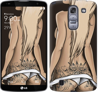 

Чехол Девушка с татуировкой для LG G Pro 2 D838 644280