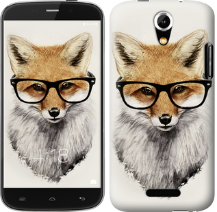

Чехол Лис в очках для Doogee Y100X 634680