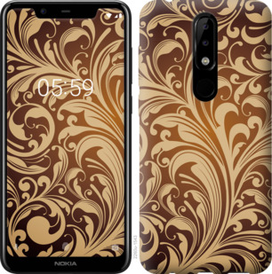 

Чохол Рослинний візерунок на Nokia 5.1 Plus 879610