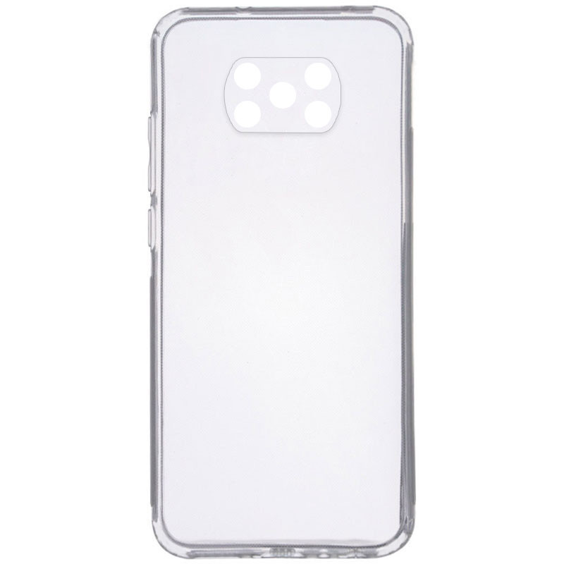 TPU чехол Epic Transparent 1,5mm Full Camera для Xiaomi Poco X3 NFC / Poco X3 Pro