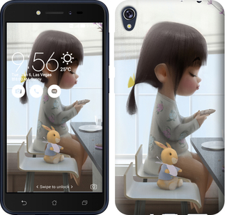 

Чехол Милая девочка с зайчиком для Asus ZENFONE Live ZB501KL 636790