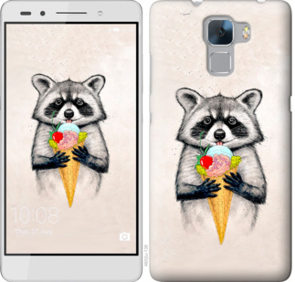 

Чехол Енотик с мороженым для Huawei Honor 7 801365