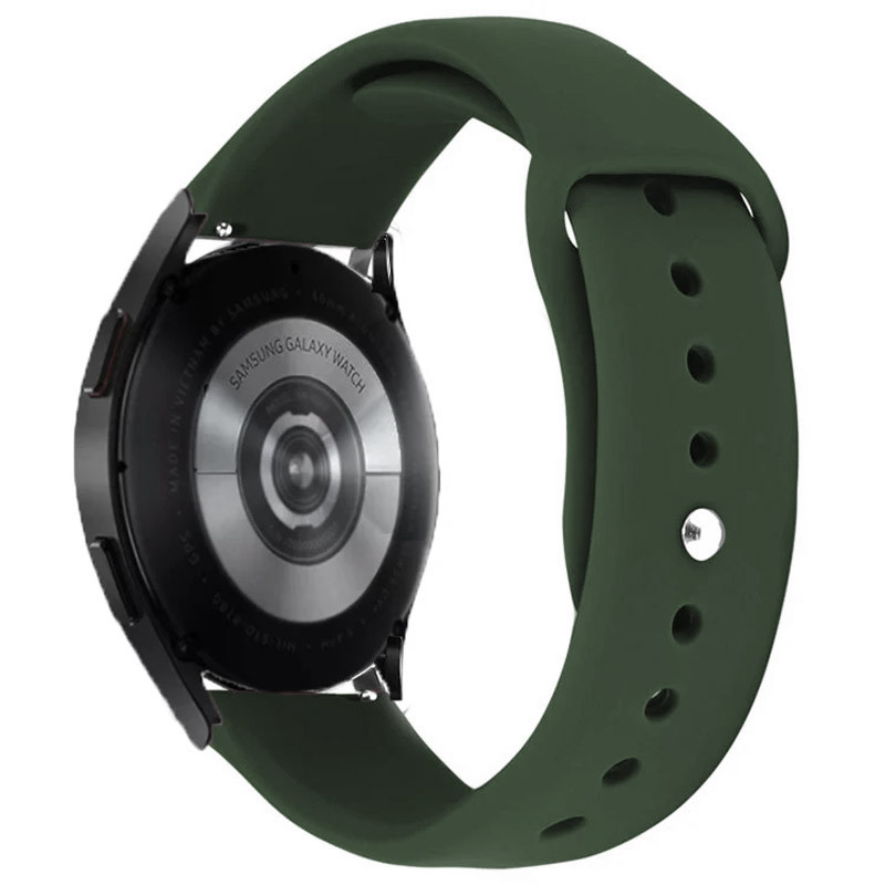 Силиконовый ремешок Sport для Smart Watch 20mm (Зеленый / Cyprus Green)