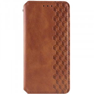 Кожаный чехол-книжка GETMAN Cubic (PU) для Samsung Galaxy A24 4G