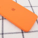 Фото Чехол Silicone Case Square Full Camera Protective (AA) для Apple iPhone 11 (6.1") (Оранжевый / Papaya) на vchehle.ua