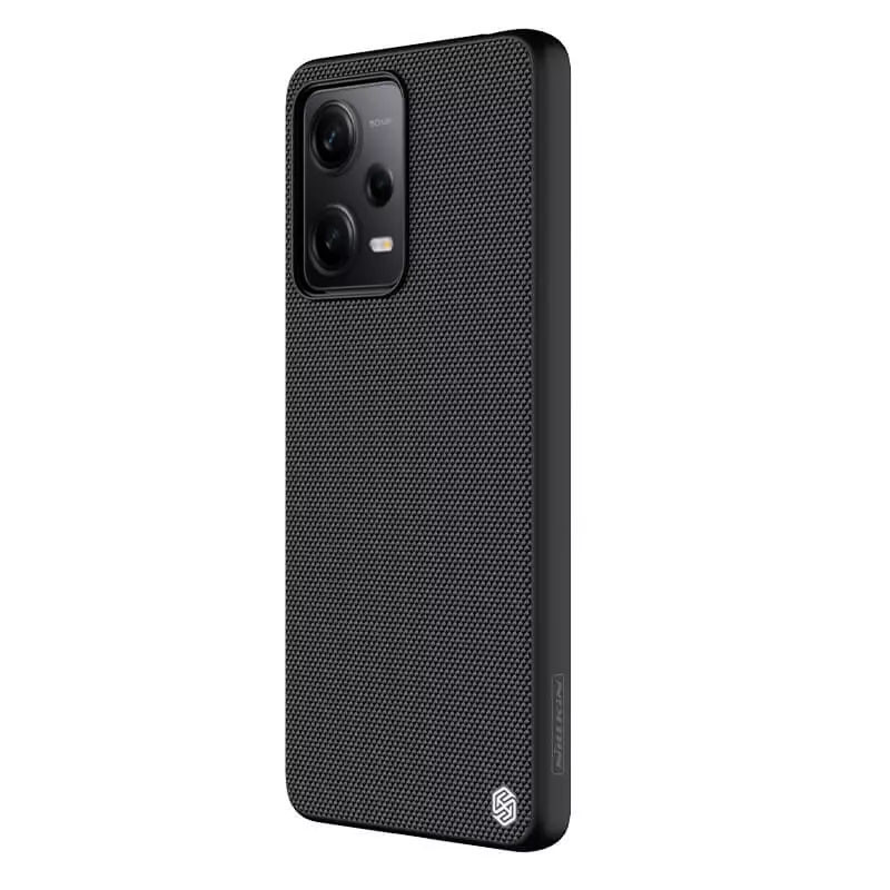 TPU+PC чехол Nillkin Textured для Xiaomi Redmi Note 12 Pro 5G (Черный) в магазине vchehle.ua