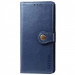 Кожаный чехол-книжка GETMAN Gallant (PU) для Xiaomi Poco X3 NFC / Poco X3 Pro (Синий)