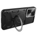 Ударопрочный чехол Bracket case with Magnetic для Xiaomi Poco M4 Pro 4G (Black) в магазине vchehle.ua