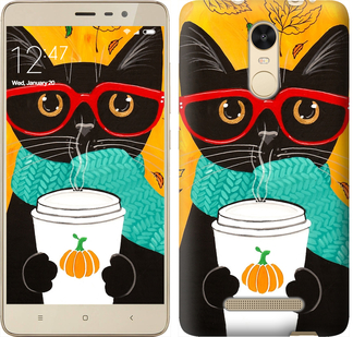 

Чохол Осінній кіт для Xiaomi Redmi Note 3 639772