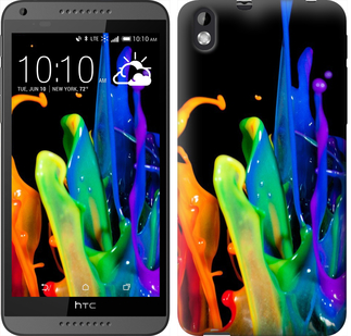 

Чехол брызги краски для HTC Desire 816 381266
