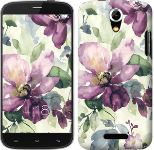 

Чехол Цветы акварелью для Doogee Y100X 632010