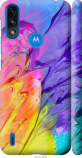 

Чохол Різнокольорові фарби на Motorola E7 Power 1576534