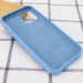 Фото Чохол Silicone Case Full Protective (AA) на Apple iPhone 13 Pro Max (6.7") (Блакитний / Cornflower) в маназині vchehle.ua