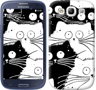 

Чехол Коты v2 для Samsung Galaxy S3 Duos I9300i 285116