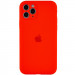 Чохол Silicone Case Full Camera Protective (AA) на Apple iPhone 12 Pro (6.1") (Червоний / Red)