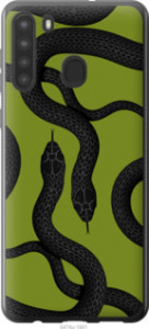 Чехол Змеи v2 для Samsung Galaxy A21
