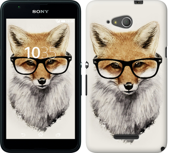 

Чохол Лис в окулярах на Sony Xperia E4g 634446