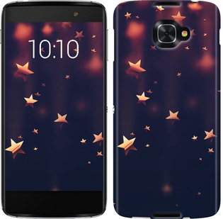 

Чехол Падающие звезды для Alcatel idol 4s 658745