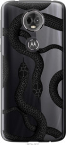Чехол Змеи для Motorola Moto E5 Plus