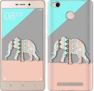 

Чехол Узорчатый слон для Xiaomi Redmi 3x 224772
