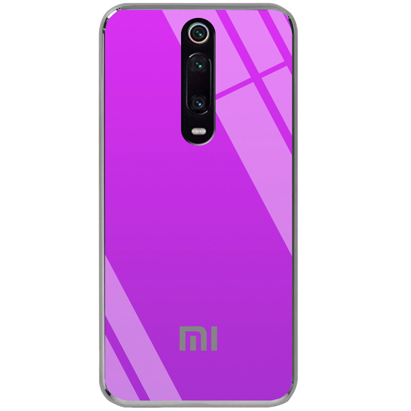 

TPU+Glass чехол Gradient Rainbow с лого для Xiaomi Redmi K20 Pro (Фиолетовый) 737983
