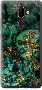 

Чехол Мрамор золото богатство для Nokia 7 Plus 1405762