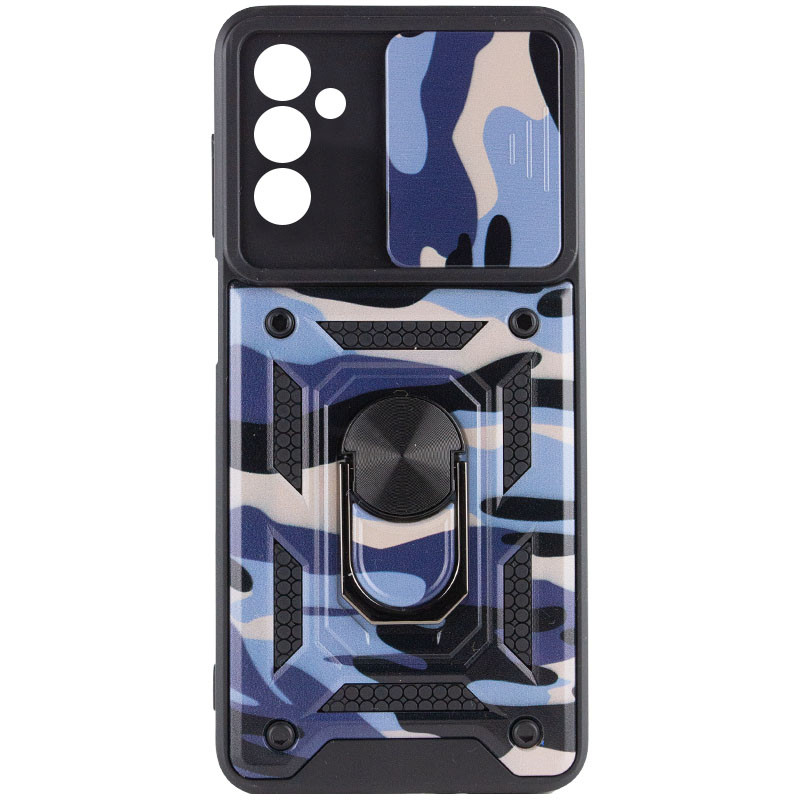 Фото Ударостійкий чохол Camshield Serge Ring Camo на Samsung Galaxy M23 5G / M13 4G (Фіолетовий / Army Purple) на vchehle.ua