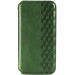 Кожаный чехол книжка GETMAN Cubic (PU) для Samsung Galaxy A72 4G / A72 5G (Зеленый)