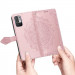 Купить Кожаный чехол-книжка Art Case с визитницей для Xiaomi Redmi Note 10 5G / Poco M3 Pro (Розовый) на vchehle.ua