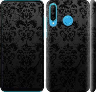 

Чехол узор черный для Huawei P30 Lite 703233