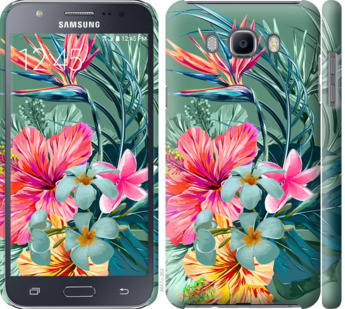 

Чехол Тропические цветы v1 для Samsung Galaxy J7 (2016) J710F 844873