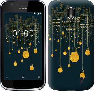 

Чехол Иллюстрация ночного города для Nokia 1 647261