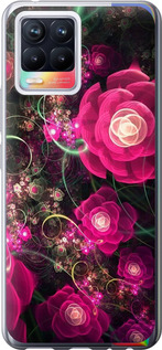 

Чохол Абстрактні квіти 3 на Realme 8 1625463