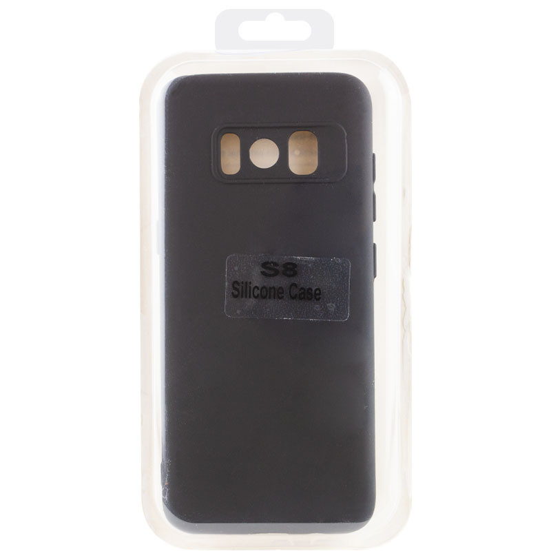 Купить Чехол Silicone Cover Lakshmi Full Camera (A) для Samsung G950 Galaxy S8 (Черный / Black) на vchehle.ua