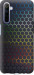 Чехол Переливающиеся соты для Realme 6
