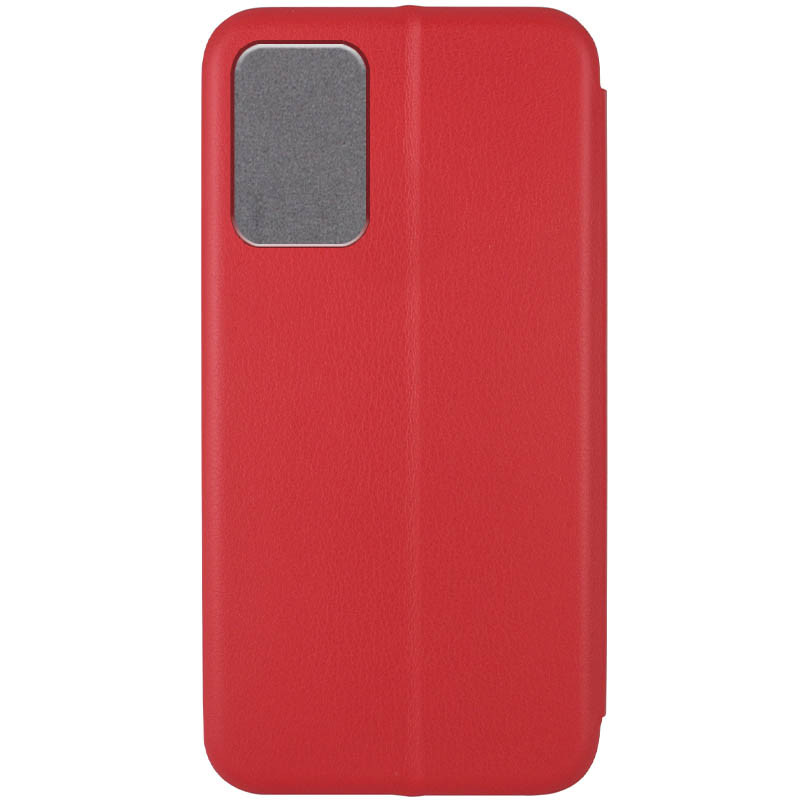 Кожаный чехол-книжка Classy для Xiaomi Redmi Note 10 Pro / 10 Pro Max (Красный) в магазине vchehle.ua