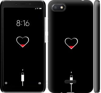 

Чохол Подзарядка сердца для Xiaomi Redmi 6A 721358