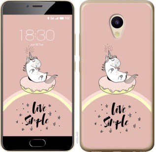 

Чохол Єдинорожки в пончике на Meizu M5 719425