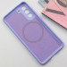 Фото Чехол Silicone Cover Lakshmi Full Camera (AA) with MagFit для Samsung Galaxy S21 FE (Сиреневый / Dasheen) в магазине vchehle.ua