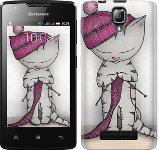 

Чохол Кішка рукодільниця на Lenovo A1000 584203