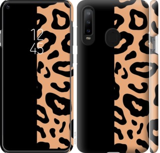 Чохол Плями леопарда на Samsung Galaxy A8S