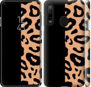Чохол Плями леопарда на Samsung Galaxy A8S