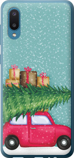 

Чехол Машина с подарками для Samsung Galaxy A02 A022G 1671923