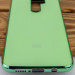 Фото TPU чехол Matte LOGO для Xiaomi Redmi Note 8 Pro (Зелений / Light Green) в маназині vchehle.ua