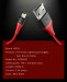 Кабель ROCK Hi-Tensile USB to Type-C (3A Charge & Sync round Cable) 250mm (Красный / Red) в магазине vchehle.ua