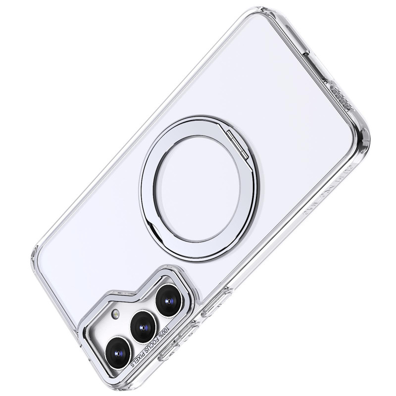 Чехол TPU+PC Aura Fold для Samsung Galaxy S24 FE (Transparent) в магазине vchehle.ua